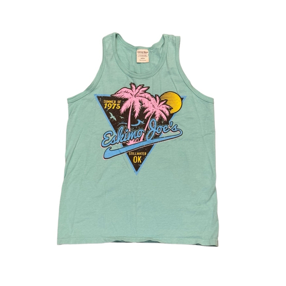 Eskimo Joes Stillwater OK Summer of 1975 Women’s Graphic Tank Comfort Wa… - Picture 1 of 8